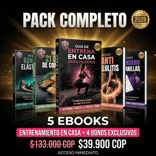 𝗘𝗻𝘁𝗿𝗲𝗻𝗮 𝗙𝗮𝗰𝗶𝗹 𝗗𝗲𝘀𝗱𝗲 𝗖𝗮𝘀𝗮 𝗣𝗮𝗿𝗮 𝗠𝘂𝗷𝗲𝗿𝗲𝘀 - 𝗚𝘂í𝗮 𝗖𝗼𝗺𝗽𝗹𝗲𝘁𝗮 + 𝟰 𝗕𝗢𝗡𝗨𝗦